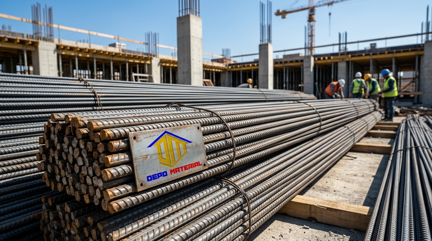 Rekomendasi Terbaik Keunggulan BESI BETON PAS POLOS SNI 280 Spesifikasi BESI BETON 8 PAS (G) SNI TP280 (4,74 KG) Hanya di Depo Material