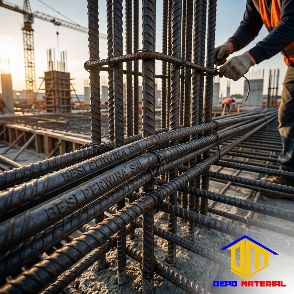 Rekomendasi Terbaik Keunggulan Besi Perwira SNI Hanya di Depo Material