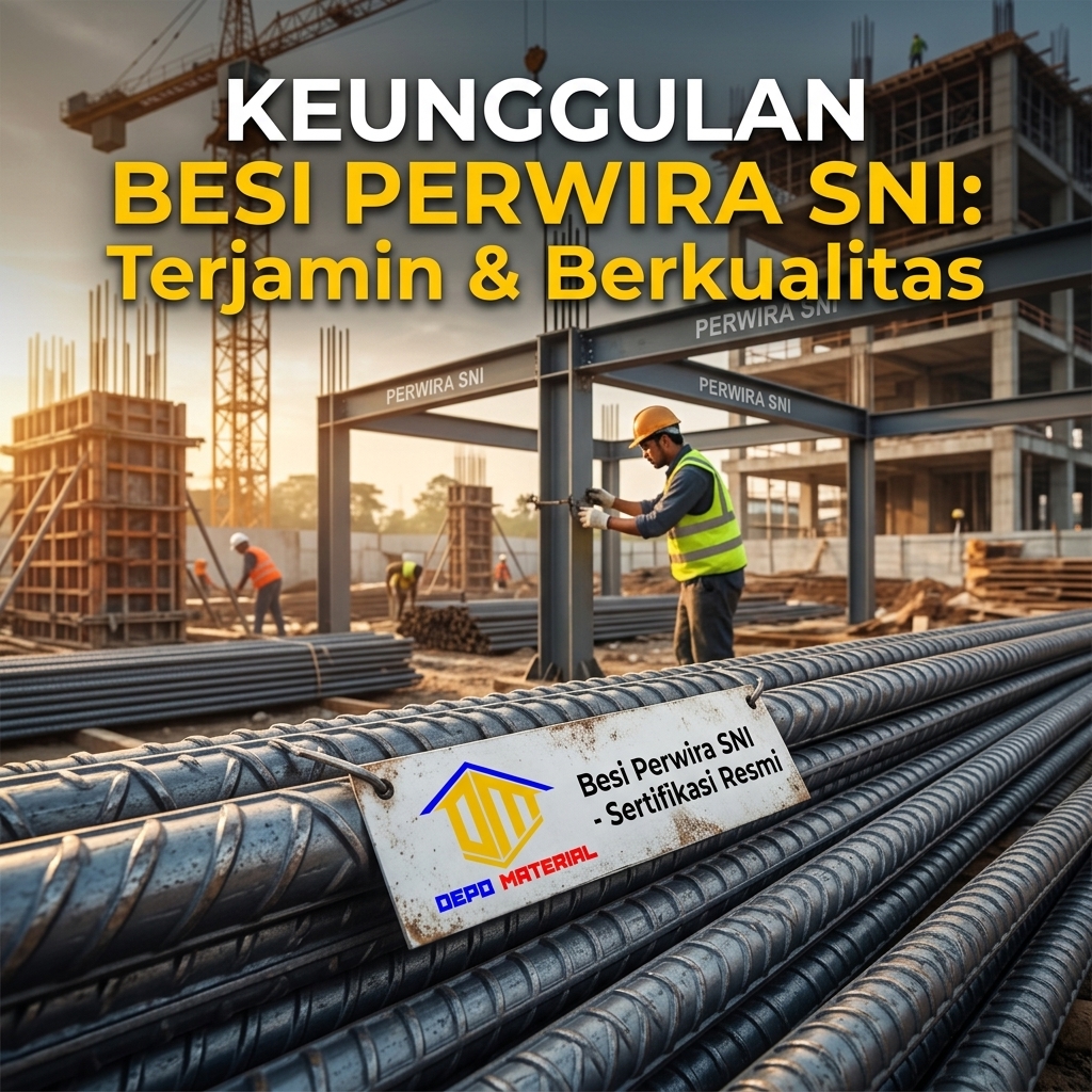 Keunggulan Besi Perwira SNI untuk Konstruksi Bangunan Anda