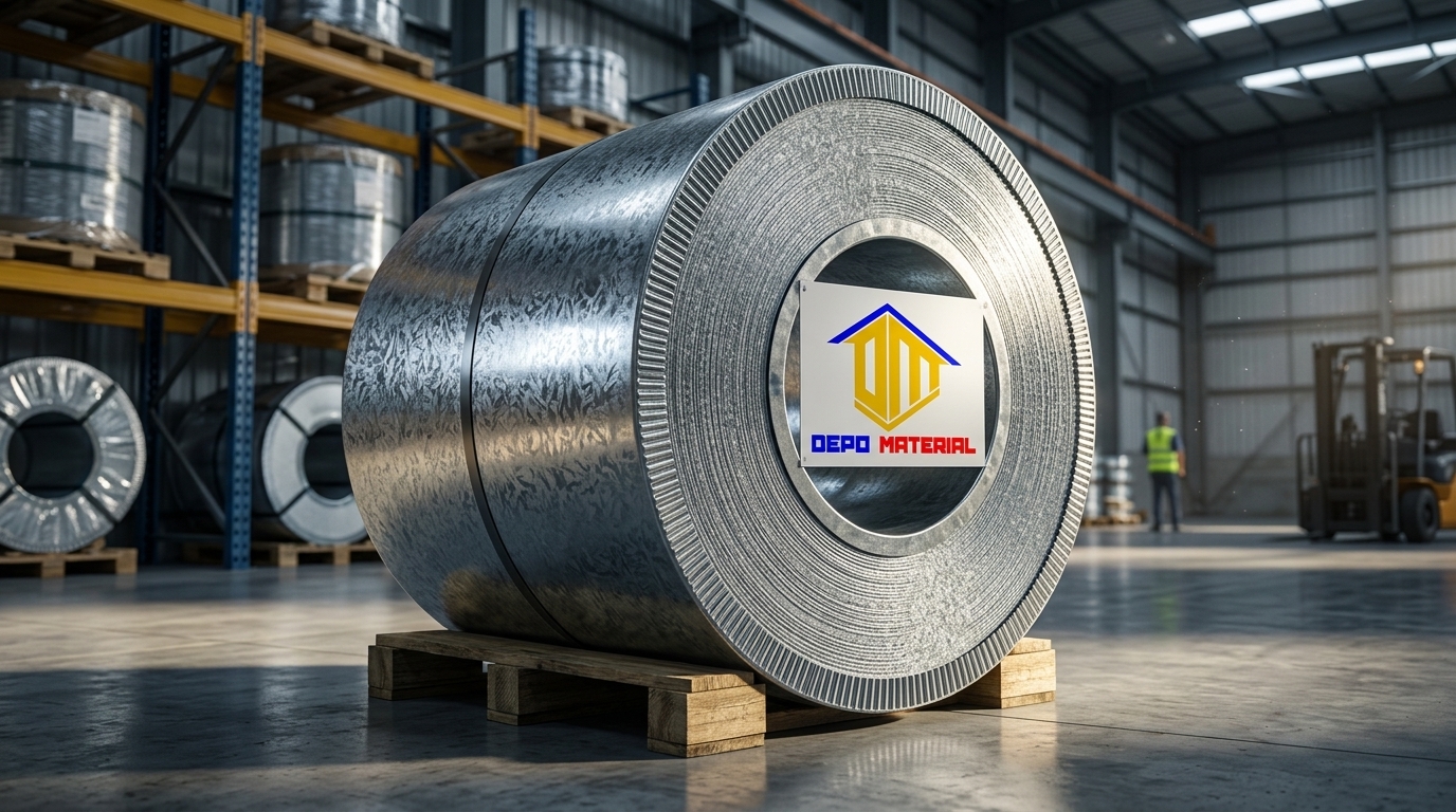 Rekomendasi Terbaik Keunggulan ROL GALVALUM Spesifikasi ROL GALVALUM 0,30x70x50mtr (58,5 KG) Hanya di Depo Material