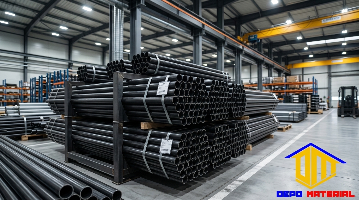 Rekomendasi Terbaik Keunggulan Hollow Hitam Spesifikasi 20 x 40 x 2 mm x 6 Mtr (9,9 Kg) Hanya di Depo Material