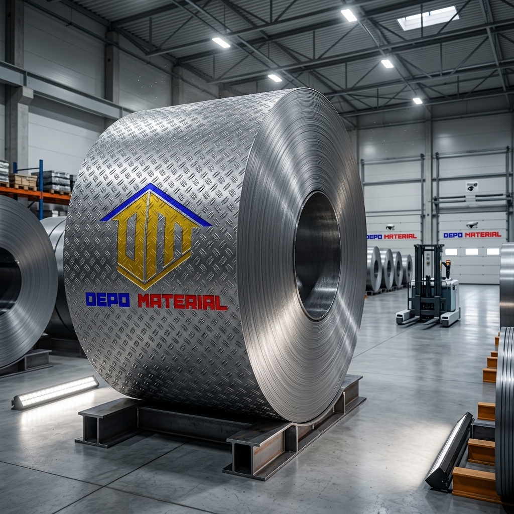 Rekomendasi Terbaik Keunggulan HRC COIL BOARDES Spesifikasi HRC COIL BORDES SS400, 1200x2,65MMxC (+-20 TON) Hanya di Depo Material