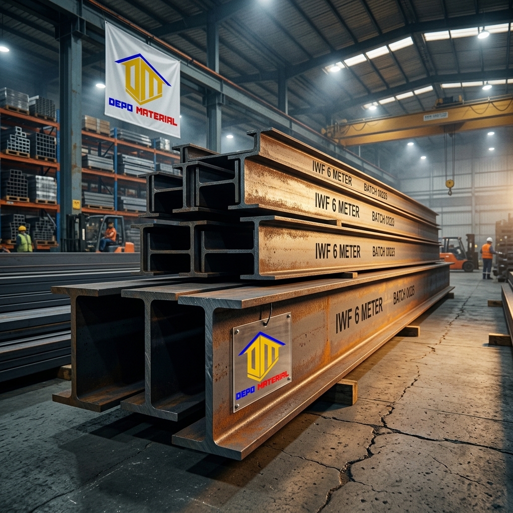 Rekomendasi Terbaik Keunggulan IWF 6 METER Spesifikasi IWF 148x75x5x7x6m (74 Kg) Hanya di Depo Material