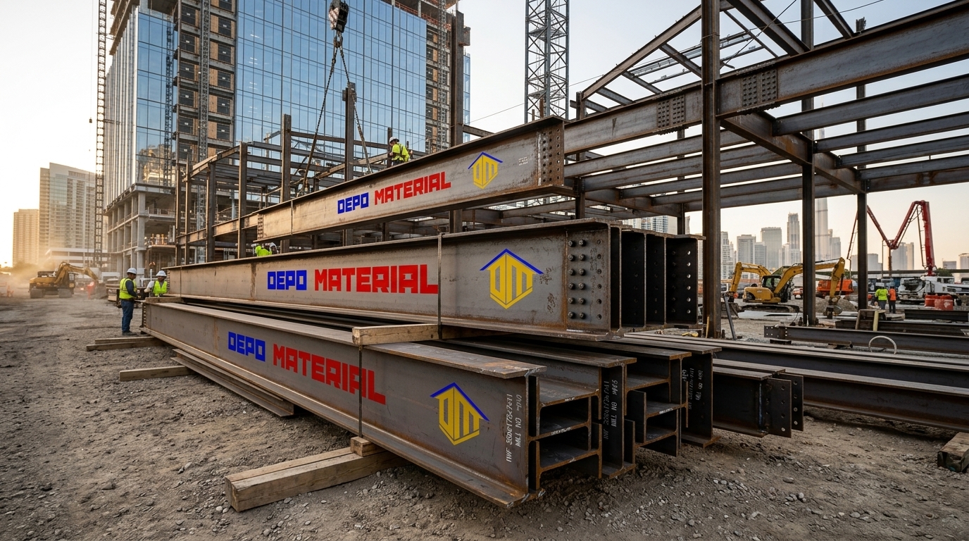 Rekomendasi Terbaik Keunggulan IWF 6 METER Spesifikasi IWF 350x175x7x11x6m (296,5 Kg) Hanya di Depo Material