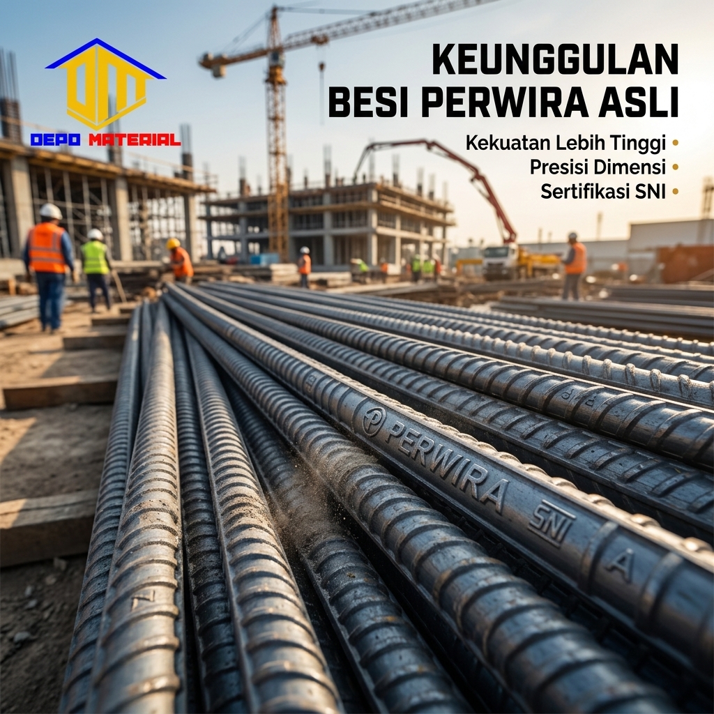 Keunggulan Besi Perwira Asli: Solusi Konstruksi Kokoh dan Terpercaya
