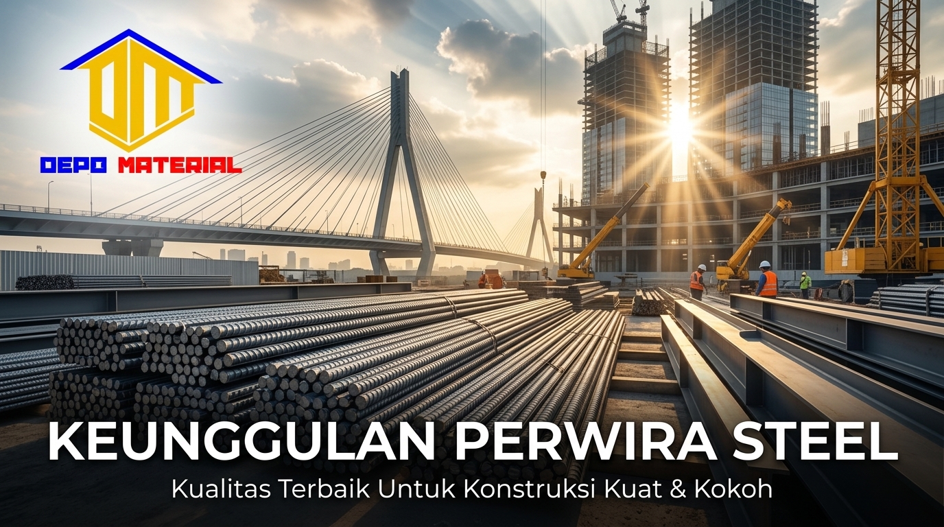 Keunggulan Perwira Steel: Pilihan Material Konstruksi Terbaik dan Tahan Lama