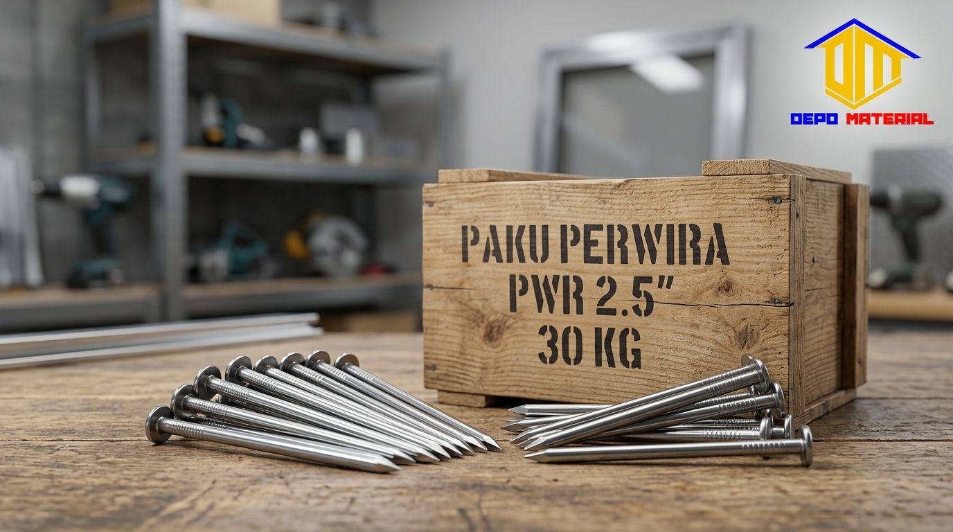 7 Keunggulan Paku Perwira PWR 2,5 Inci (30 Kg) untuk Konstruksi Kokoh!