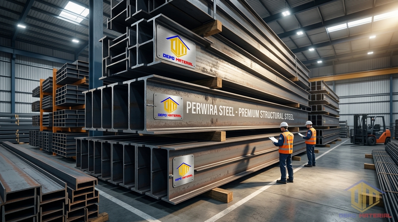 Rekomendasi Terbaik Keunggulan Perwira Steel Hanya di Depo Material