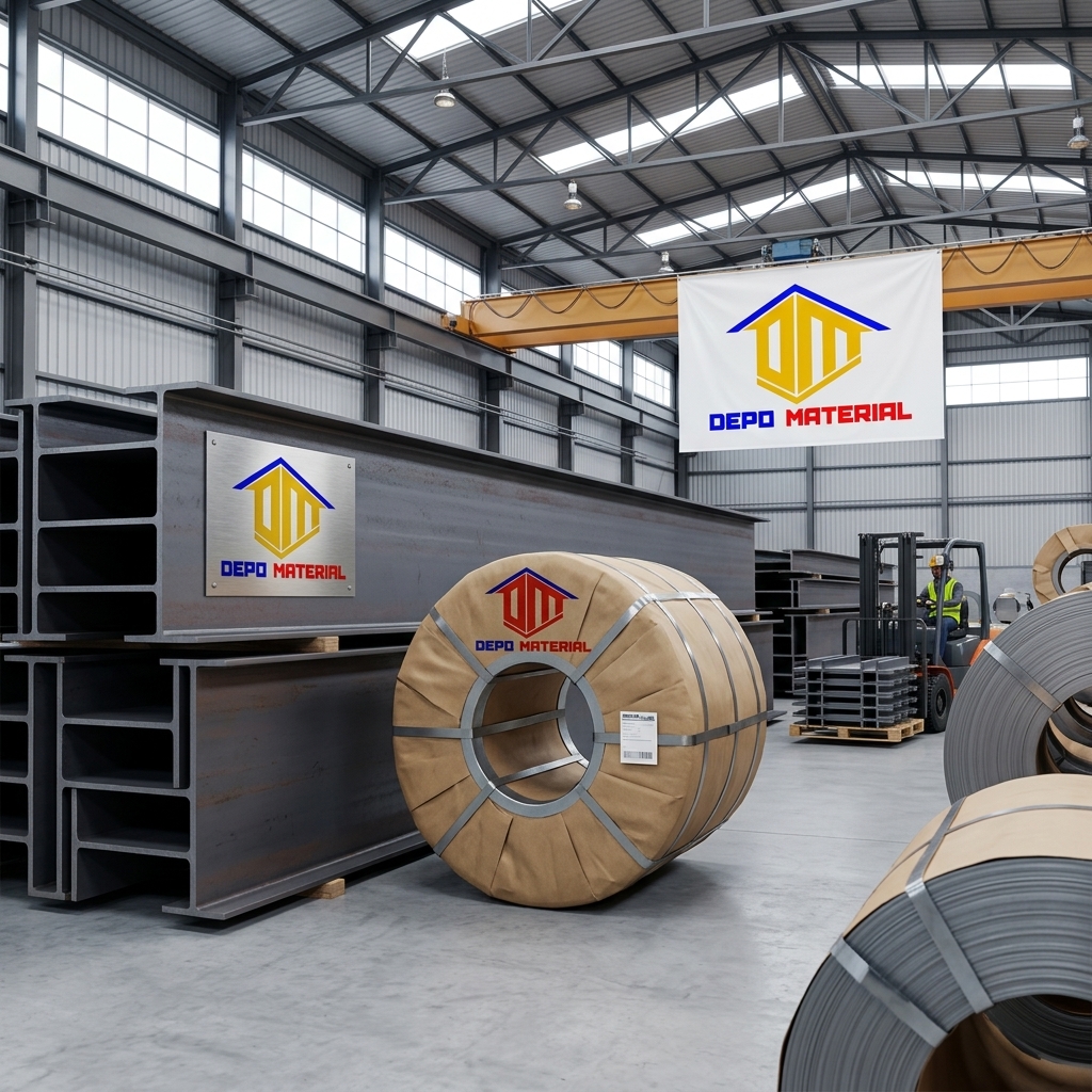 Rekomendasi Terbaik Keunggulan Perwira Steel Hanya di Depo Material