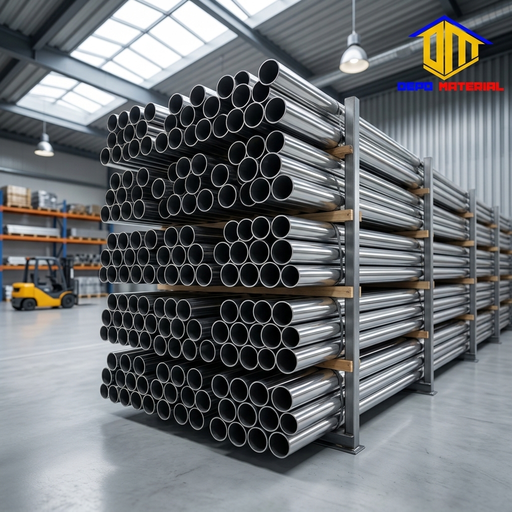 Rekomendasi Terbaik Keunggulan PIPA HOLLOW STAINLESS Spesifikasi ST 15 X 35 X 1MM (4 KG) Hanya di Depo Material