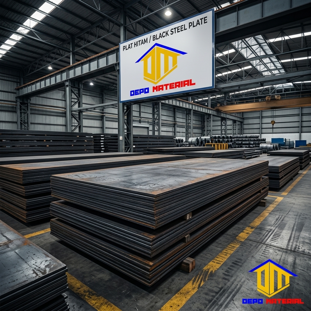 Rekomendasi Terbaik Keunggulan PLAT HITAM KS 4 X 8 Spesifikasi PLAT HITAM KS 9,7 X 4 X 8 (219 Kg) Hanya di Depo Material