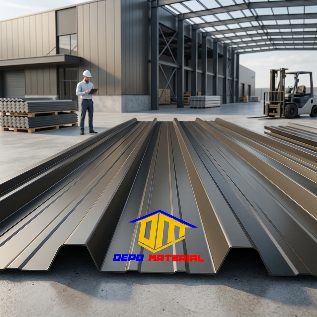 Rekomendasi Terbaik Keunggulan SPANDEK/TRIMDECK Spesifikasi SPANDEK BD STD 760MMx0,35 GEL 5 (2,1 MTR) Hanya di Depo Material