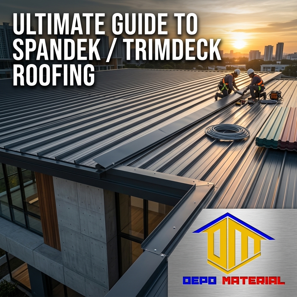Rekomendasi Terbaik Keunggulan SPANDEK/TRIMDECK Spesifikasi TRIMDECK BD 1070/1000MMx0,30 M (3 MTR) Hanya di Depo Material