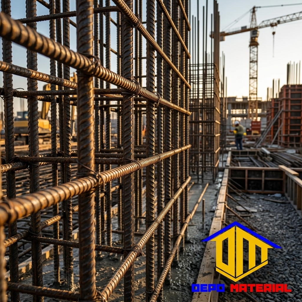 Rekomendasi Terbaik Keunggulan Besi Perwira SNI Hanya di Depo Material