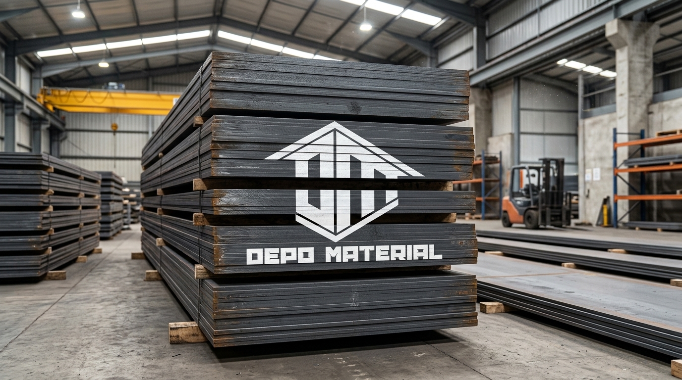 Rekomendasi Terbaik Keunggulan PLAT HITAM LBI 4X8 Spesifikasi PLAT HITAM 0,7 MM X 1400 X 2800 (16 KG) Hanya di Depo Material