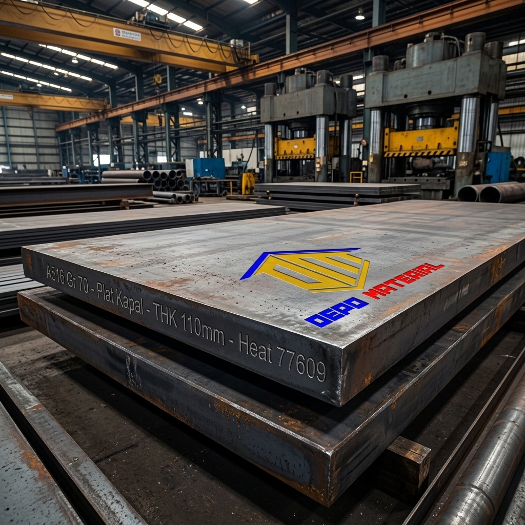 Rekomendasi Terbaik Keunggulan PLAT KAPAL 5 X 20 Spesifikasi PLAT KAPAL 4,0 X 5 X 20 (285 Kg) Hanya di Depo Material