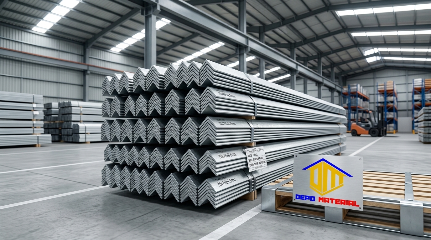 Rekomendasi Terbaik Keunggulan SIKU 6 METER PAS Spesifikasi SIKU 70x70x6,5x6m (38,28 Kg) Hanya di Depo Material