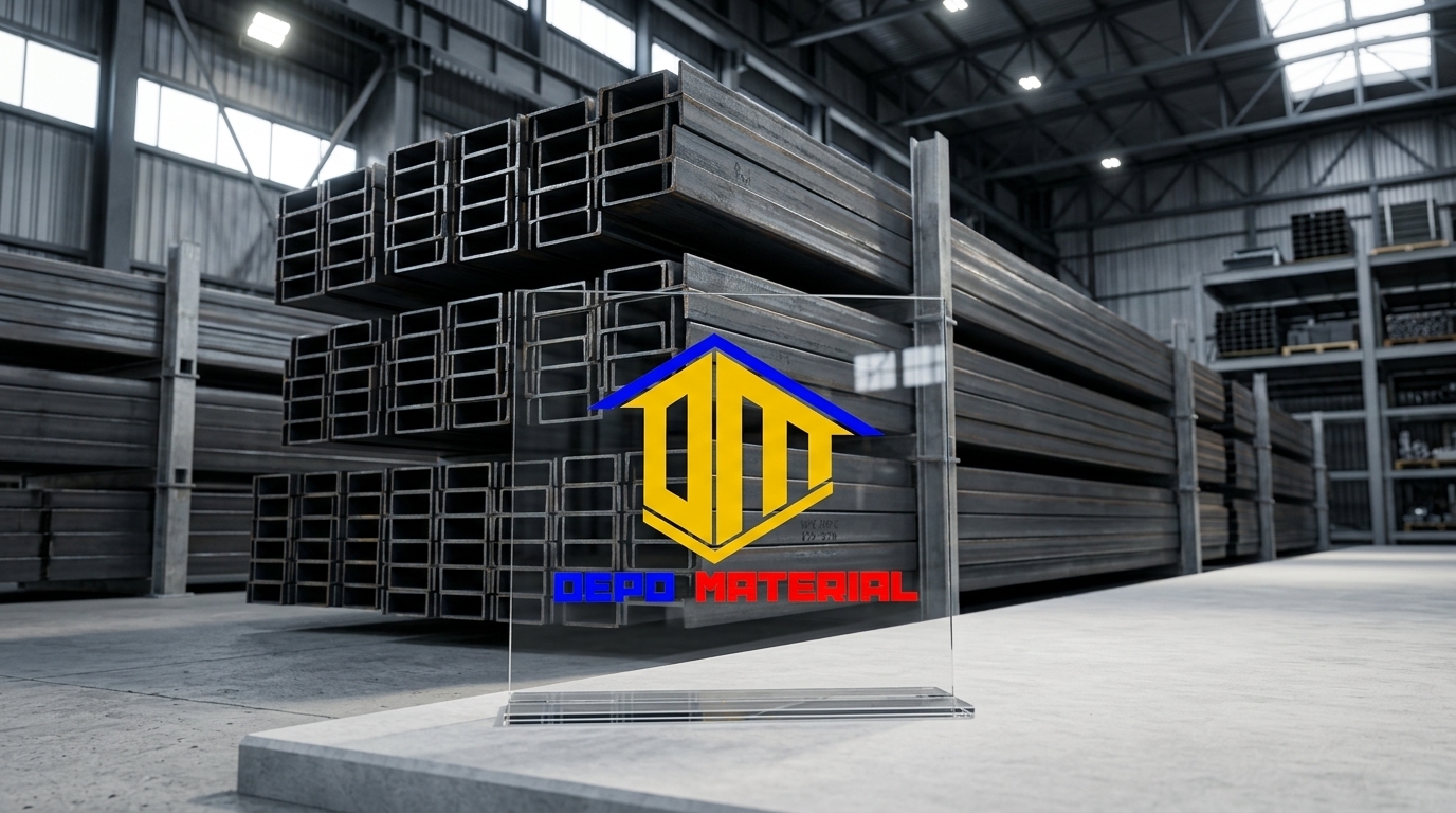 Rekomendasi Terbaik Keunggulan UNP 6 METER PAS Spesifikasi UNP 120x55x5,2X6m (60 Kg) Hanya di Depo Material