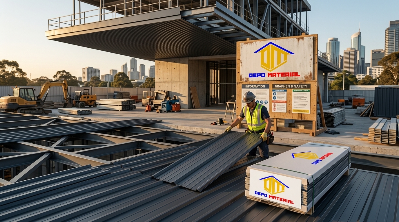 Rekomendasi Terbaik Keunggulan SPANDEK/TRIMDECK Spesifikasi TRIMDECK BD 1070/1000MMx0,30 F (3 MTR) Hanya di Depo Material